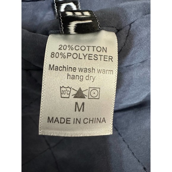 Jen & Co. Reservable Quilted Snap Front Vest, Size M - Picture 6 of 6